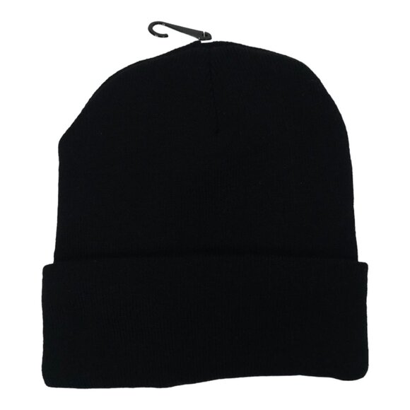 Tennessee Titans Embroidered Patch Cuffed Knit Beanie OSFM Cap Faux Fur Lined - Picture 5 of 8